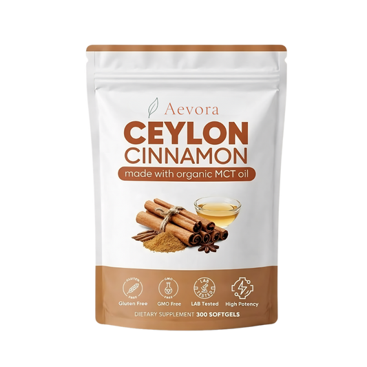 Aevora cynamon cejloński + olej MCT